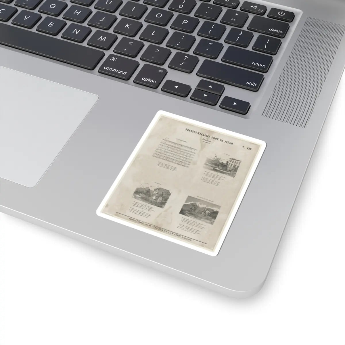 SKU:TSS-STICK-DRKNTH-3X3-37 Sizes:3" × 3" Types:White