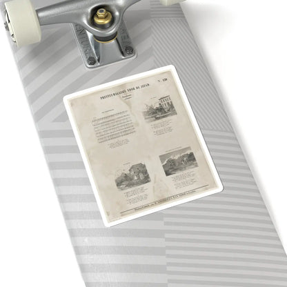 SKU:TSS-STICK-DRKNTH-6X6-37 Sizes:6" × 6" Types:White