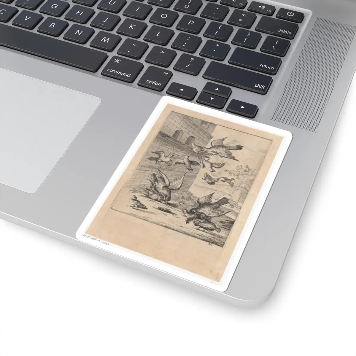 SKU:TSS-STICK-DRKSTP-4X4-10 Sizes:4" × 4" Types:White