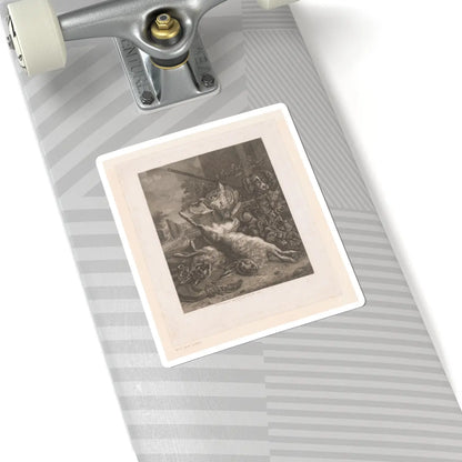 SKU:TSS-STICK-DRKVLK-6X6-2 Sizes:6" × 6" Types:White
