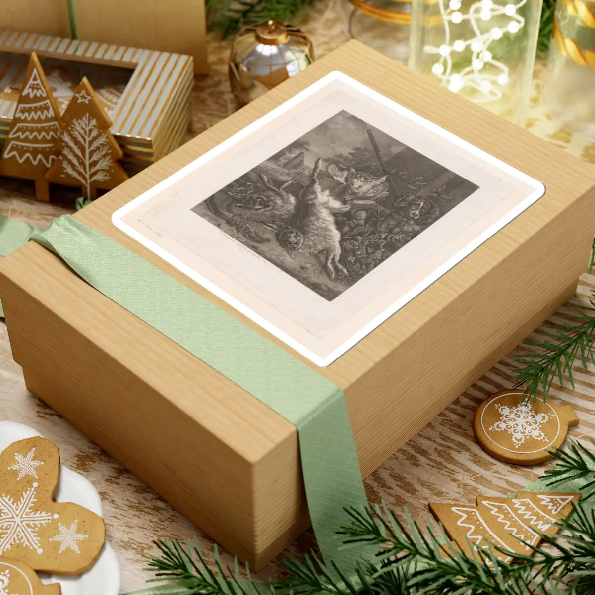 SKU:TSS-STICK-DRKVLK-6X6-2 Sizes:6" × 6" Types:White