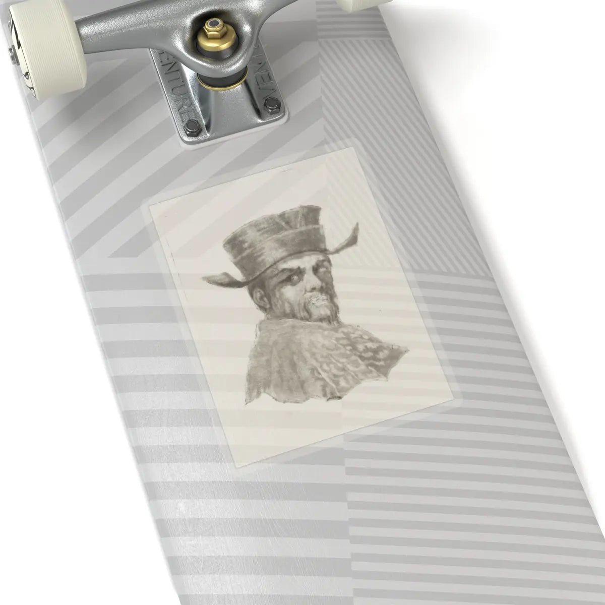 SKU:TSS-STICK-DRKVN-6X6-14DG7 Sizes:6" × 6" Types:Transparent