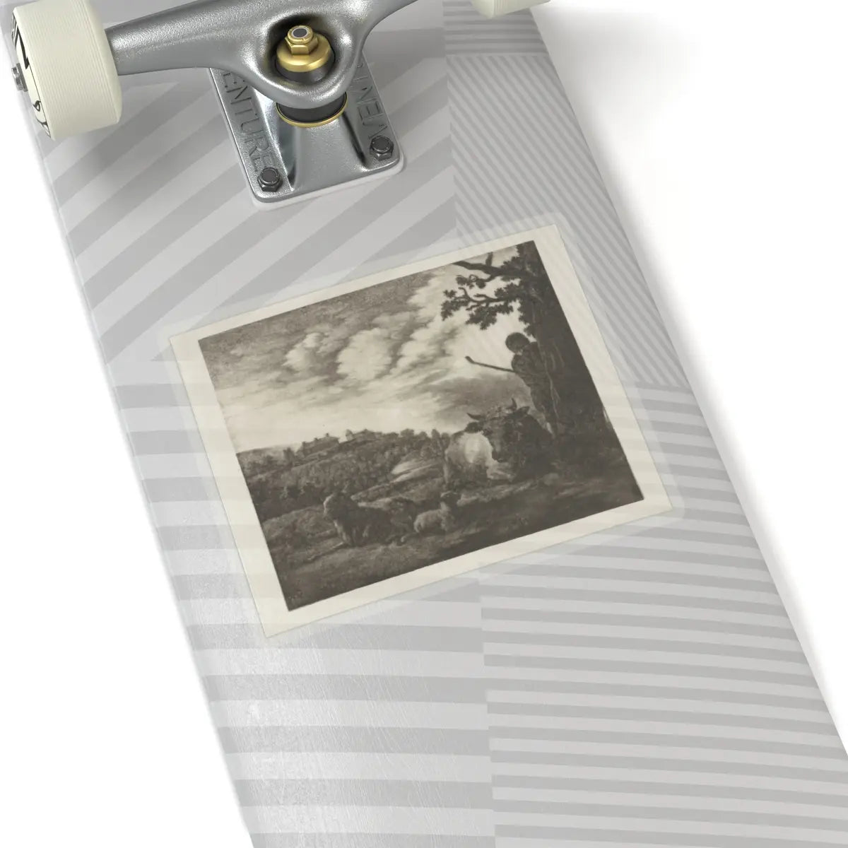 SKU:TSS-STICK-DRKVN-6X6-14DGC Sizes:6" × 6" Types:Transparent