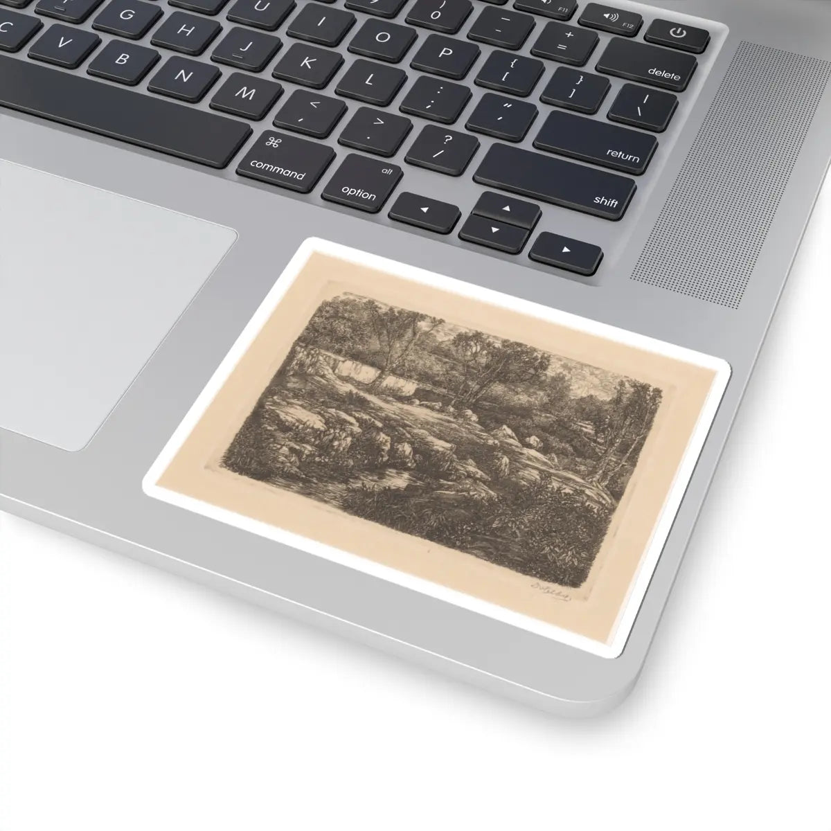 SKU:TSS-STICK-DRKVN-4X4-15 Sizes:4" × 4" Types:White
