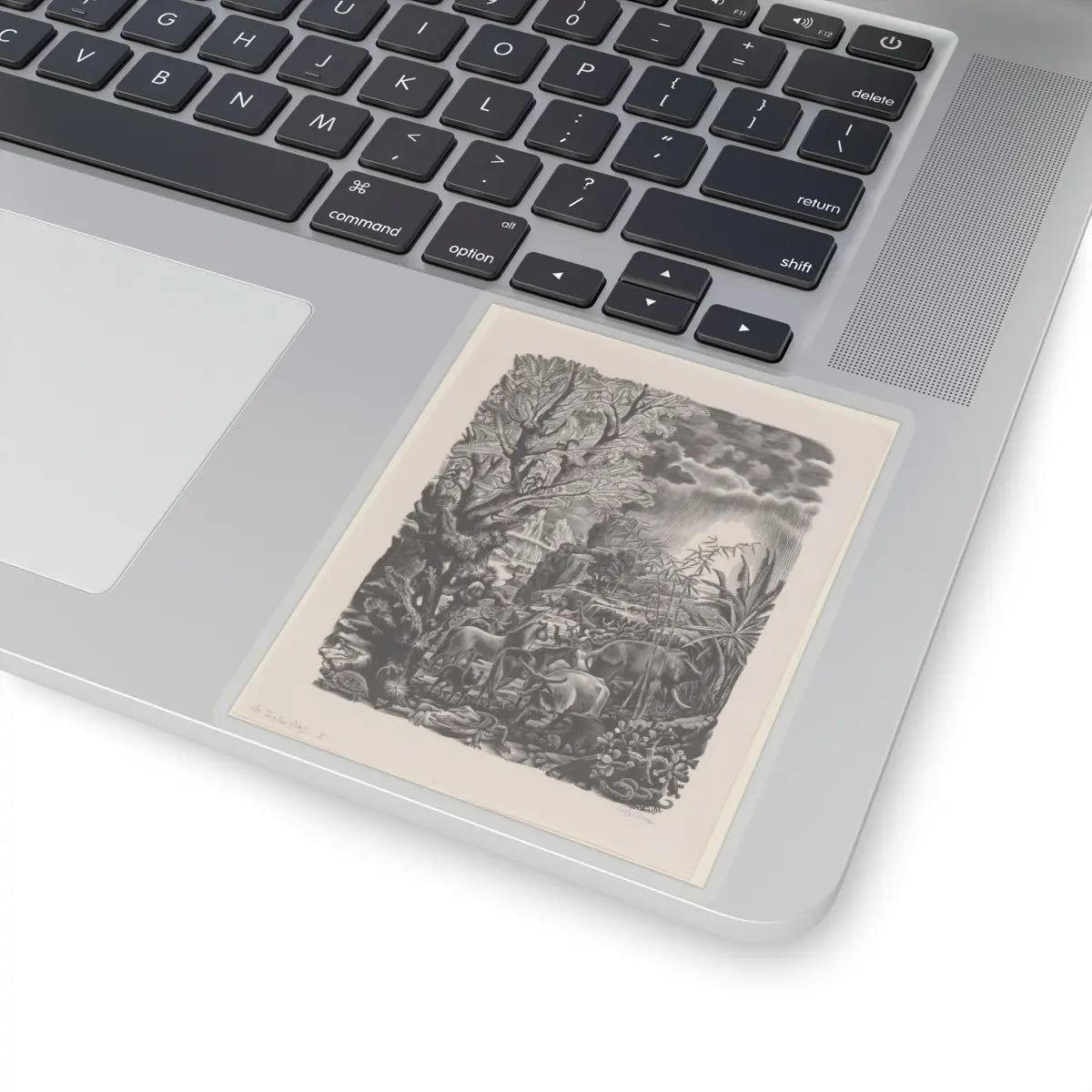 SKU:TSS-STICK-DRKVN-4X4-14DE3 Sizes:4" × 4" Types:Transparent