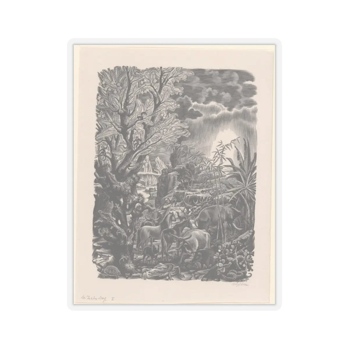 SKU:TSS-STICK-DRKVN-6X6-14DE3 Sizes:6" × 6" Types:Transparent