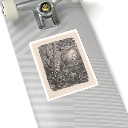 SKU:TSS-STICK-DRKVN-6X6-24 Sizes:6" × 6" Types:White
