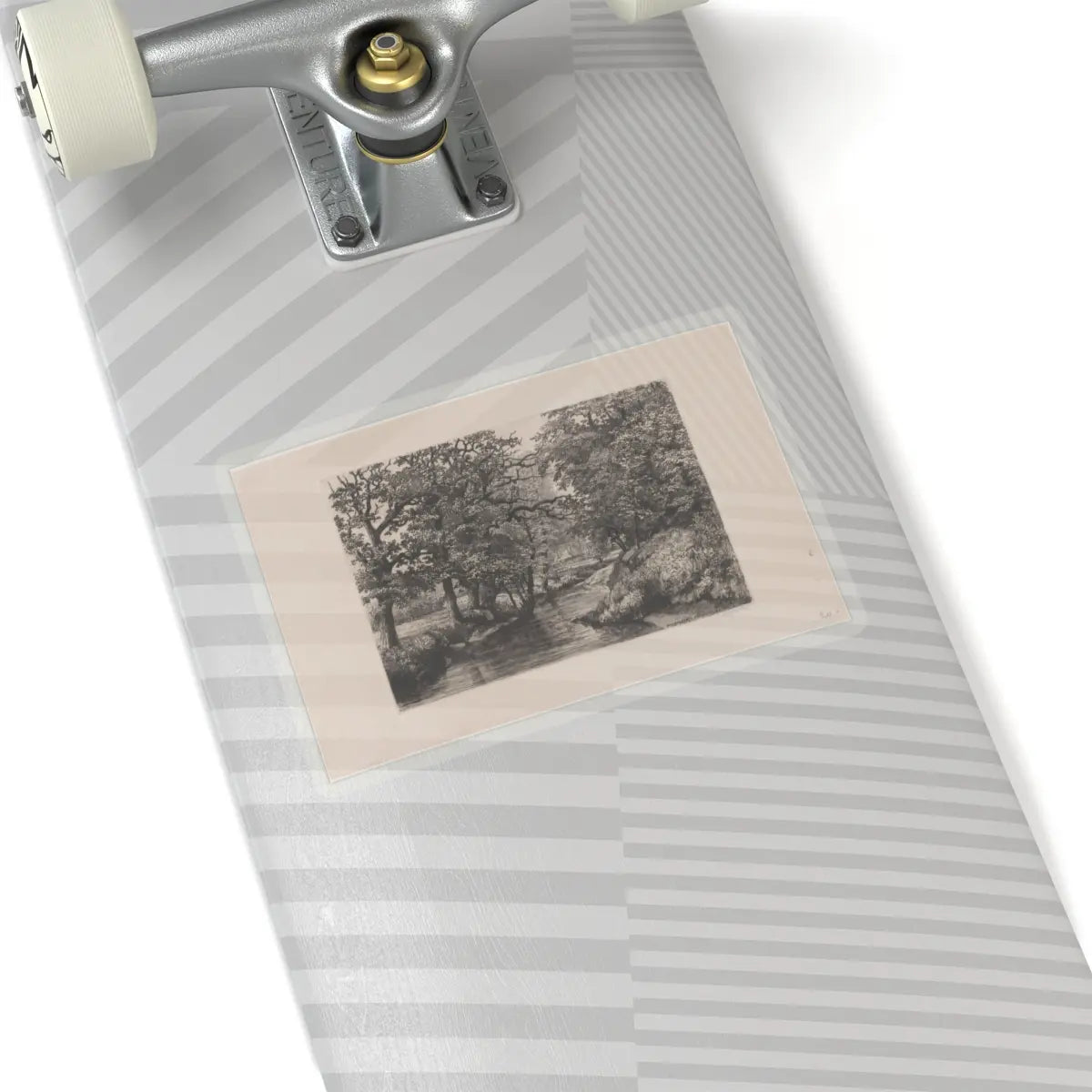 SKU:TSS-STICK-DRKVN-6X6-14DE9 Sizes:6" × 6" Types:Transparent