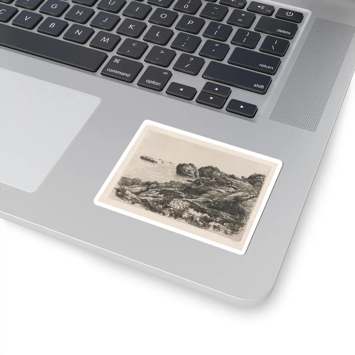 SKU:TSS-STICK-DRKVN-3X3-49 Sizes:3" × 3" Types:White