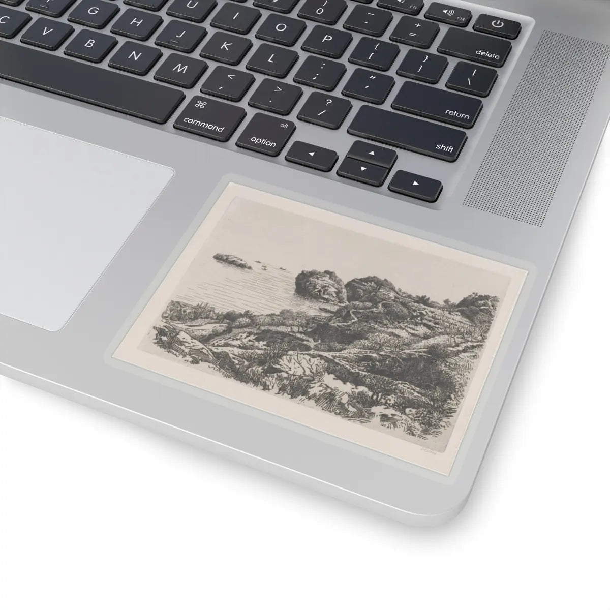 SKU:TSS-STICK-DRKVN-4X4-14DES Sizes:4" × 4" Types:Transparent