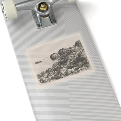 SKU:TSS-STICK-DRKVN-6X6-14DES Sizes:6" × 6" Types:Transparent