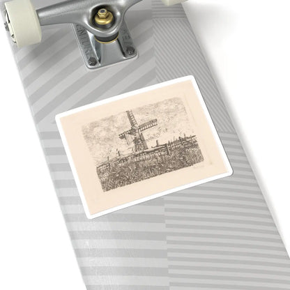 SKU:TSS-STICK-DRKVN-6X6-51 Sizes:6" × 6" Types:White