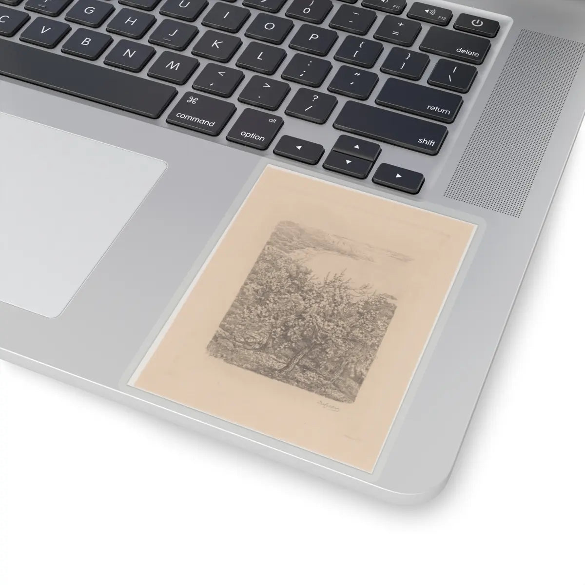 SKU:TSS-STICK-DRKVN-4X4-14DF8 Sizes:4" × 4" Types:Transparent