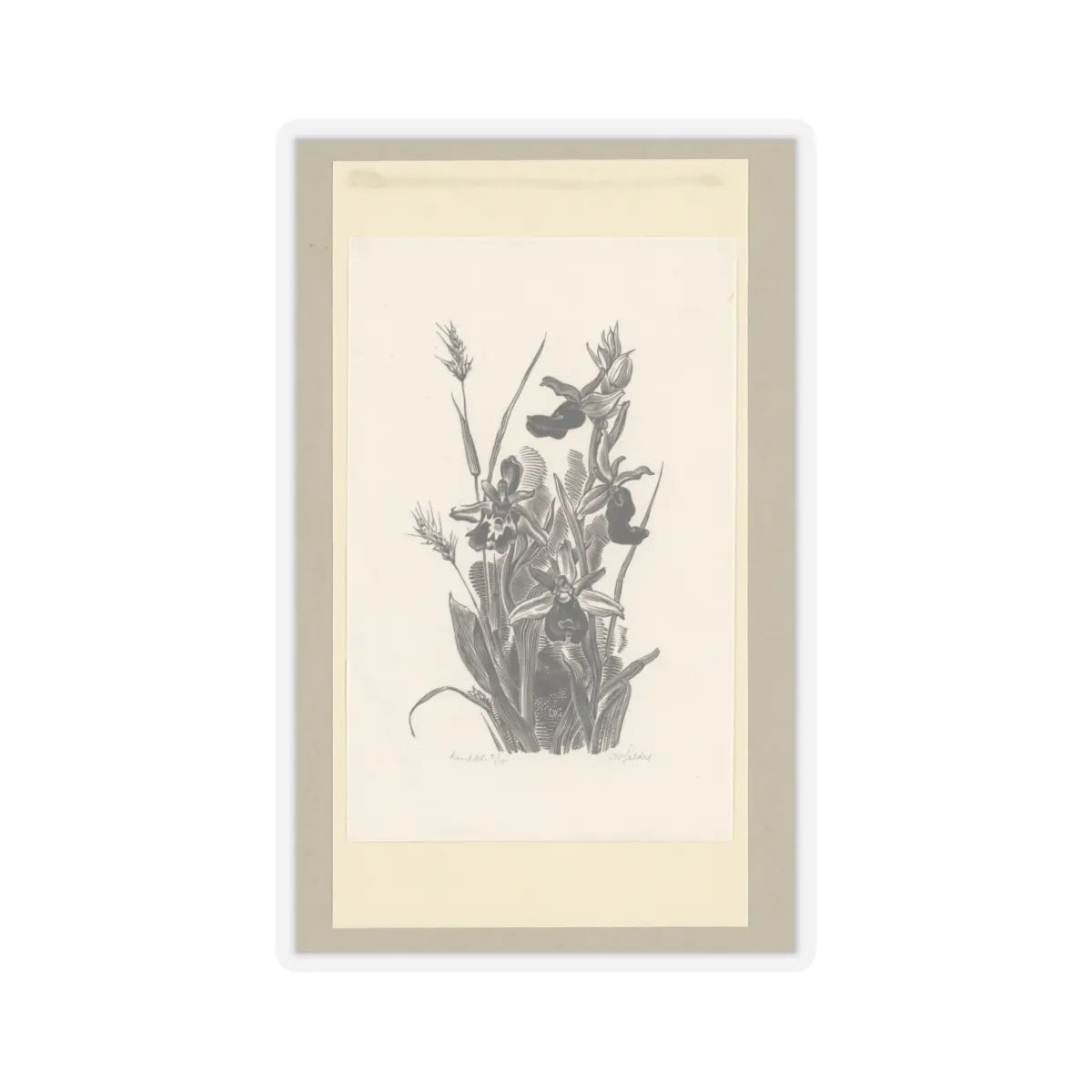 SKU:TSS-STICK-DRKVN-6X6-14DFG Sizes:6" × 6" Types:Transparent