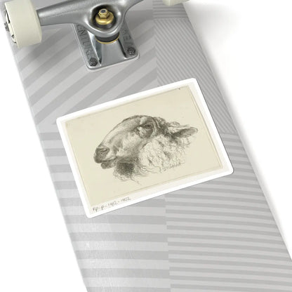 SKU:TSS-STICK-DRKVN-6X6-87 Sizes:6" × 6" Types:White