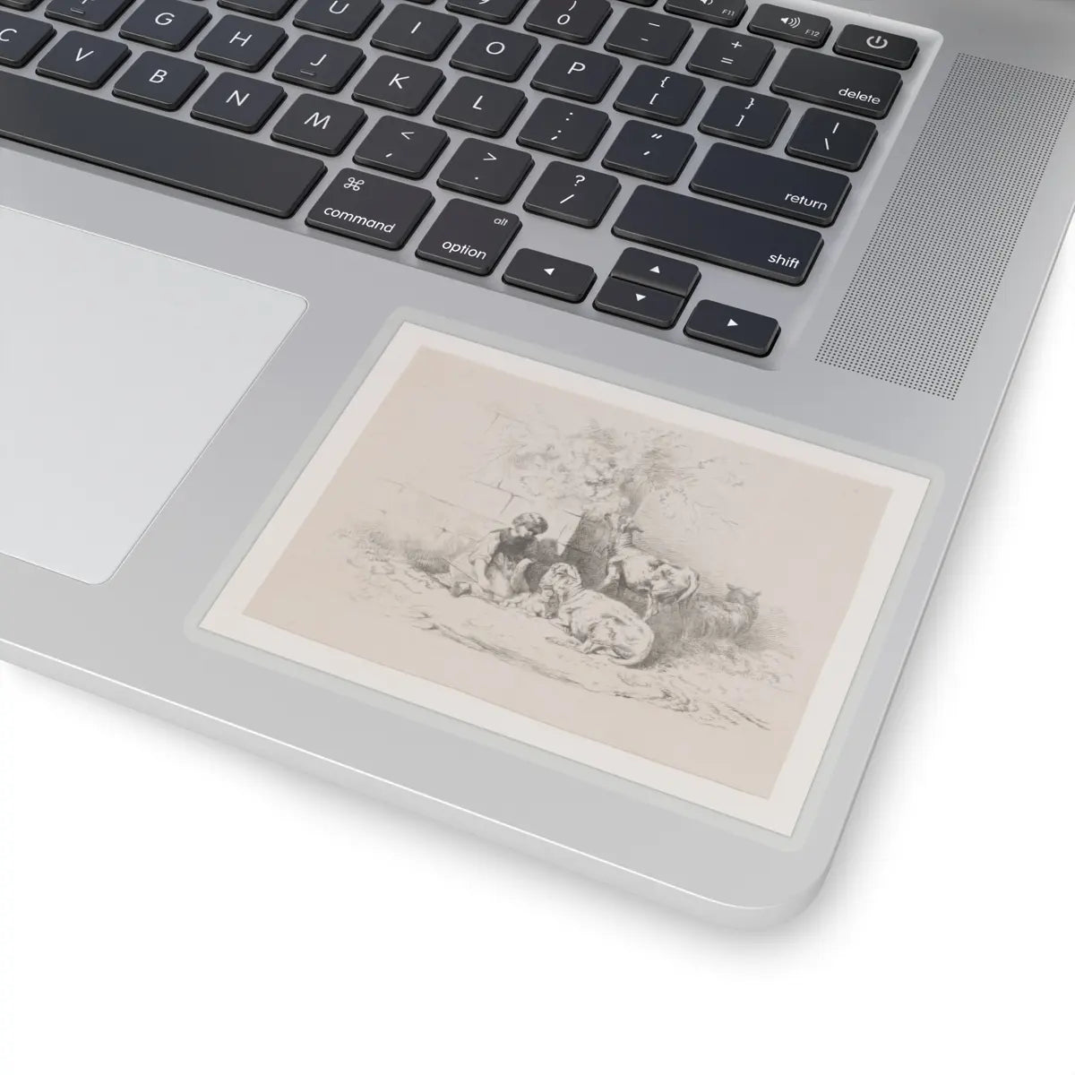 SKU:TSS-STICK-DRKVN-4X4-14DFW Sizes:4" × 4" Types:Transparent