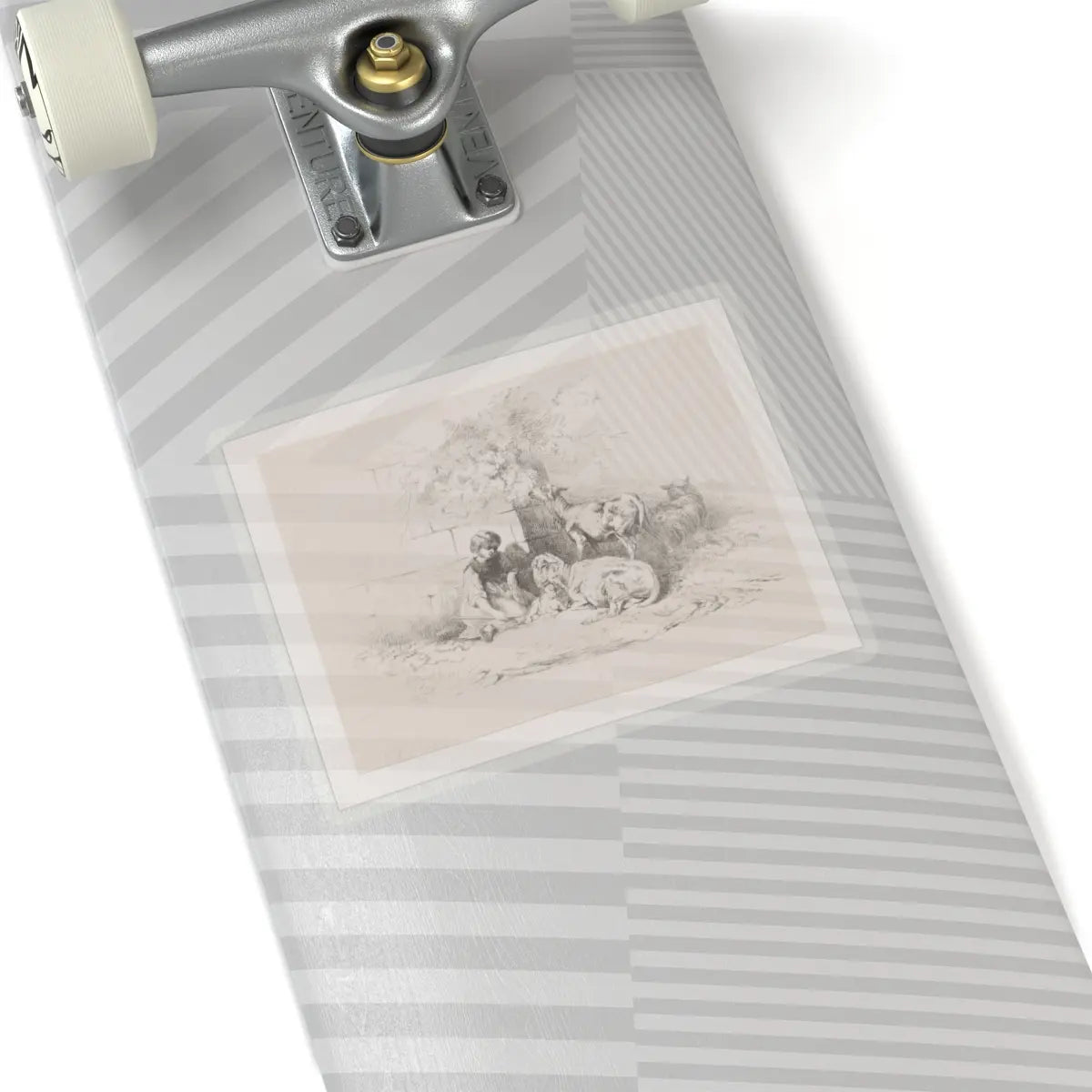 SKU:TSS-STICK-DRKVN-6X6-14DFW Sizes:6" × 6" Types:Transparent