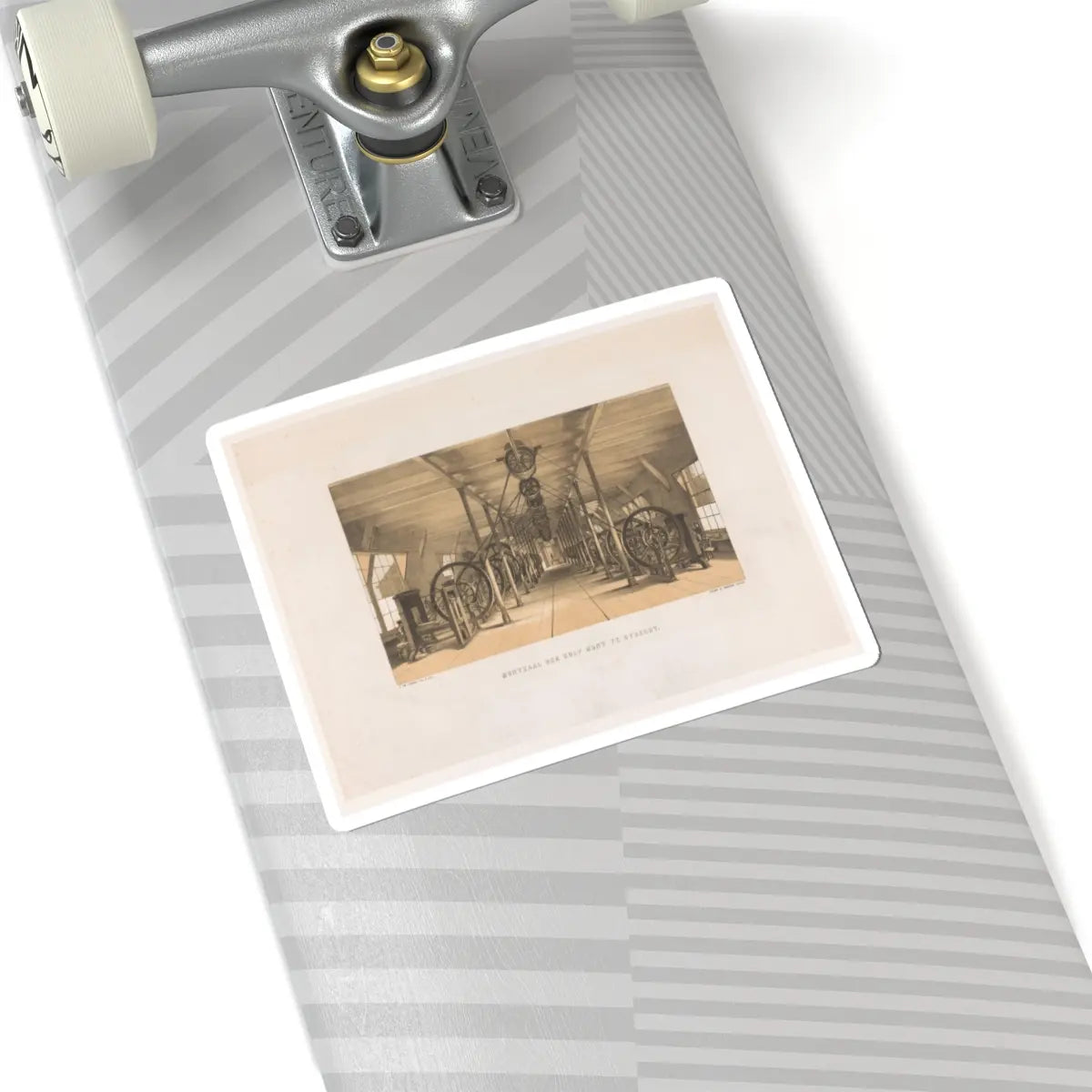 SKU:TSS-STICK-DRKVN-6X6-82 Sizes:6" × 6" Types:White