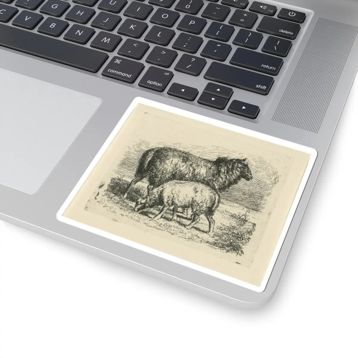 SKU:TSS-STICK-DRKVN-4X4-97 Sizes:4" × 4" Types:White