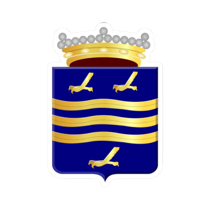 Dirksland wapen 1816 (Netherlands) (Coat of Arms) STICKER Vinyl Kiss-Cut Decal 2 Inch White - The Sticker Space