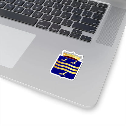 Dirksland wapen 1816 (Netherlands) (Coat of Arms) STICKER Vinyl Kiss-Cut Decal - The Sticker Space