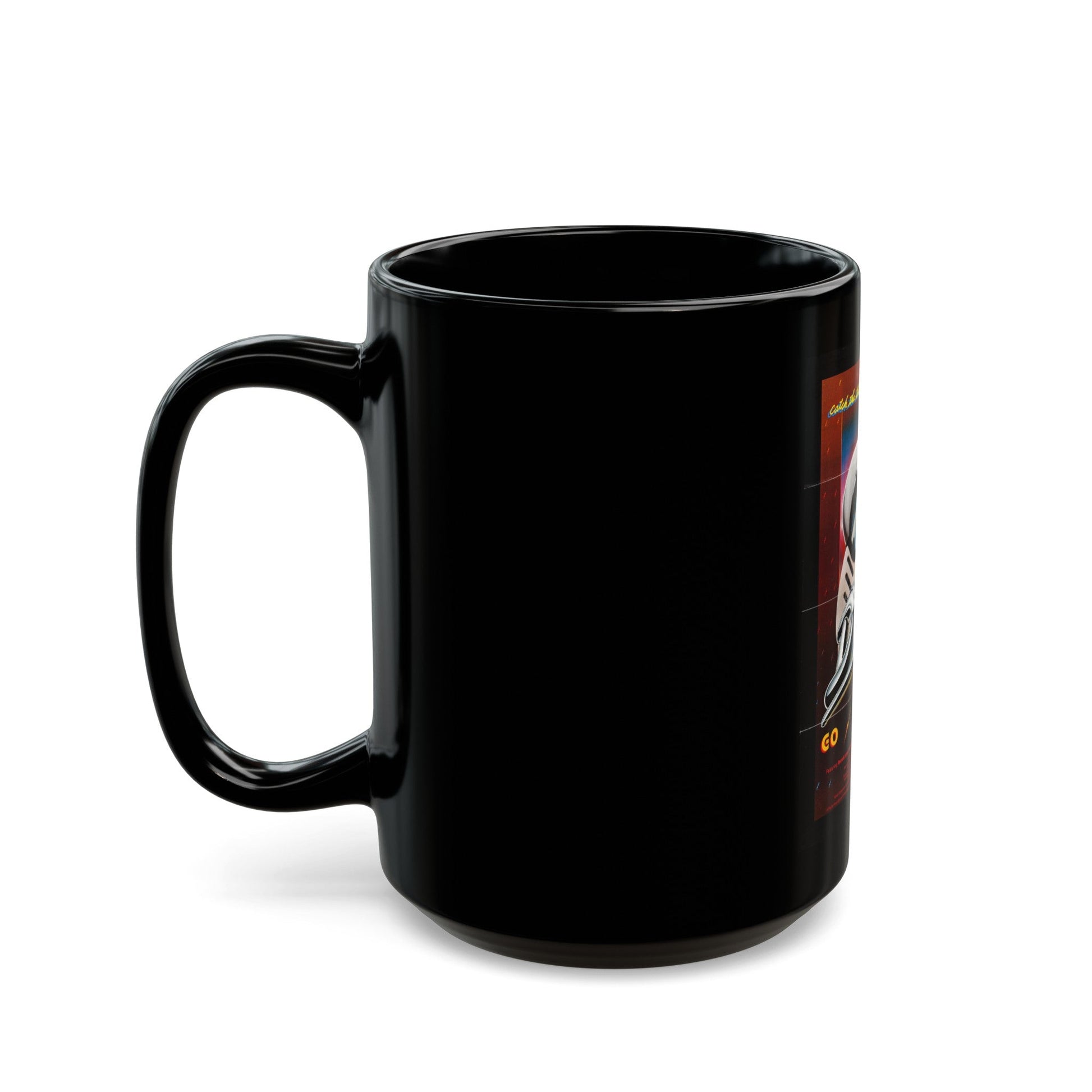 DIRT 1979 Movie Poster - Black Coffee Mug-The Sticker Space