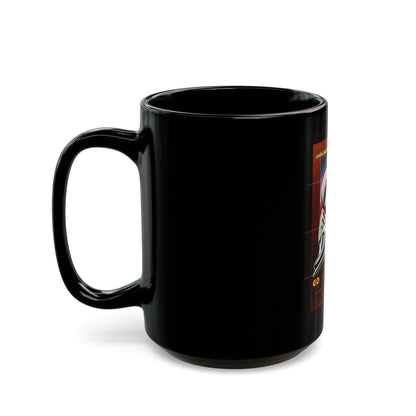 DIRT 1979 Movie Poster - Black Coffee Mug-The Sticker Space