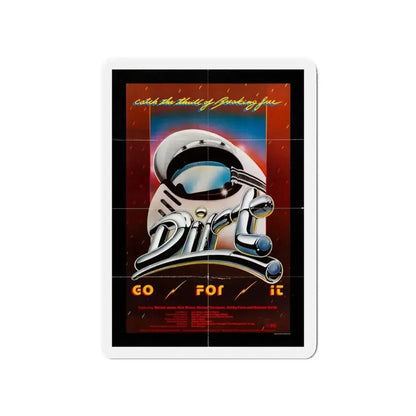 DIRT 1979 Movie Poster - Refrigerator Magnet 4 Inch - The Sticker Space