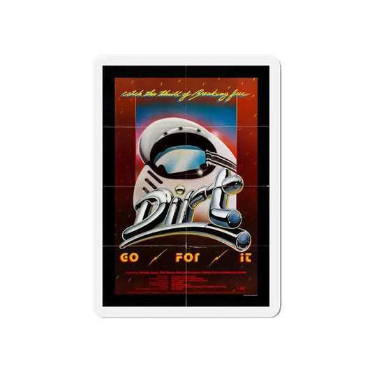 DIRT 1979 Movie Poster - Refrigerator Magnet 6 Inch - The Sticker Space
