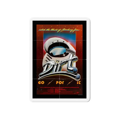 DIRT 1979 Movie Poster - Refrigerator Magnet - The Sticker Space