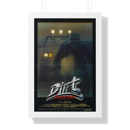 DIRT BREAK FREE 1979 - Framed Movie Poster-16″ x 24″-The Sticker Space