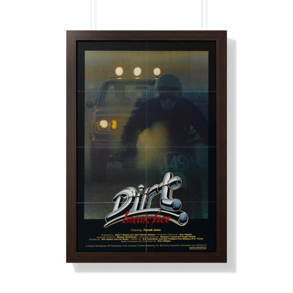 DIRT BREAK FREE 1979 - Framed Movie Poster-20" x 30"-The Sticker Space