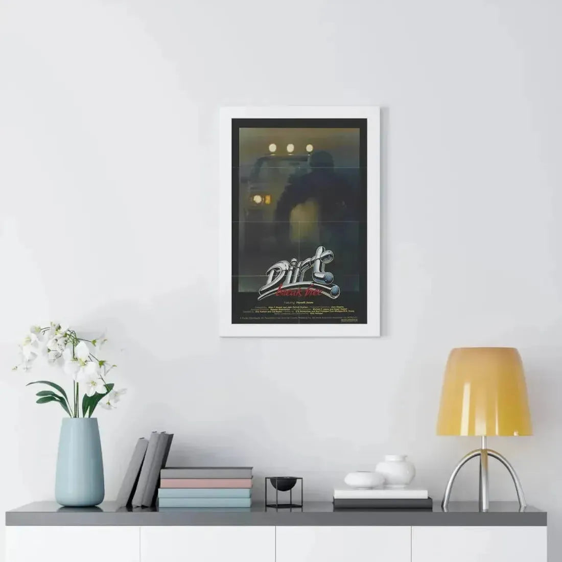 DIRT BREAK FREE 1979 - Framed Movie Poster - The Sticker Space