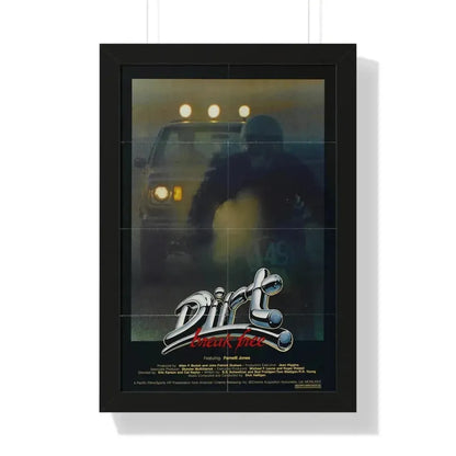 DIRT BREAK FREE 1979 - Framed Movie Poster - The Sticker Space