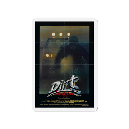 DIRT BREAK FREE 1979 Movie Poster - Die-Cut Magnet-4" x 4"-The Sticker Space