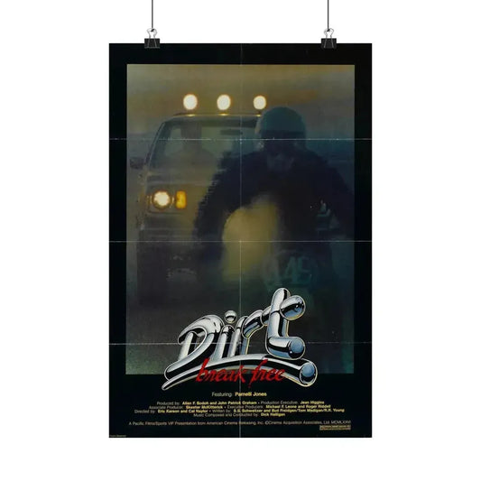DIRT BREAK FREE 1979 - Paper Movie Poster 12″ x 18″ Matte - The Sticker Space