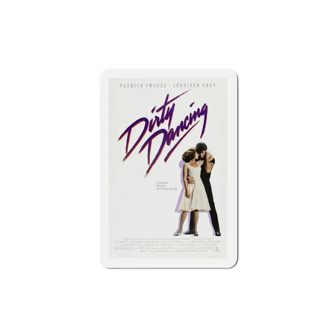 Dirty Dancing 1987 Movie Poster Refrigerator Magnet 5 Inch - The Sticker Space