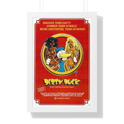 DIRTY DUCK 1974 - Framed Movie Poster-16″ x 24″-The Sticker Space