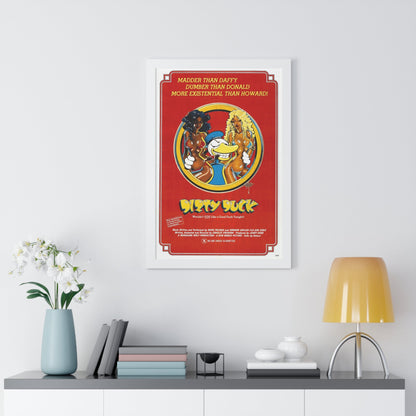 DIRTY DUCK 1974 - Framed Movie Poster-The Sticker Space