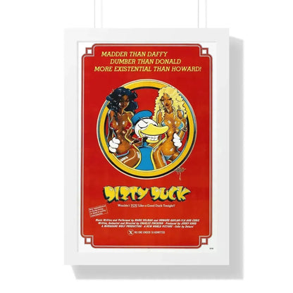 DIRTY DUCK 1974 - Framed Movie Poster - The Sticker Space