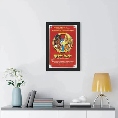 DIRTY DUCK 1974 - Framed Movie Poster - The Sticker Space