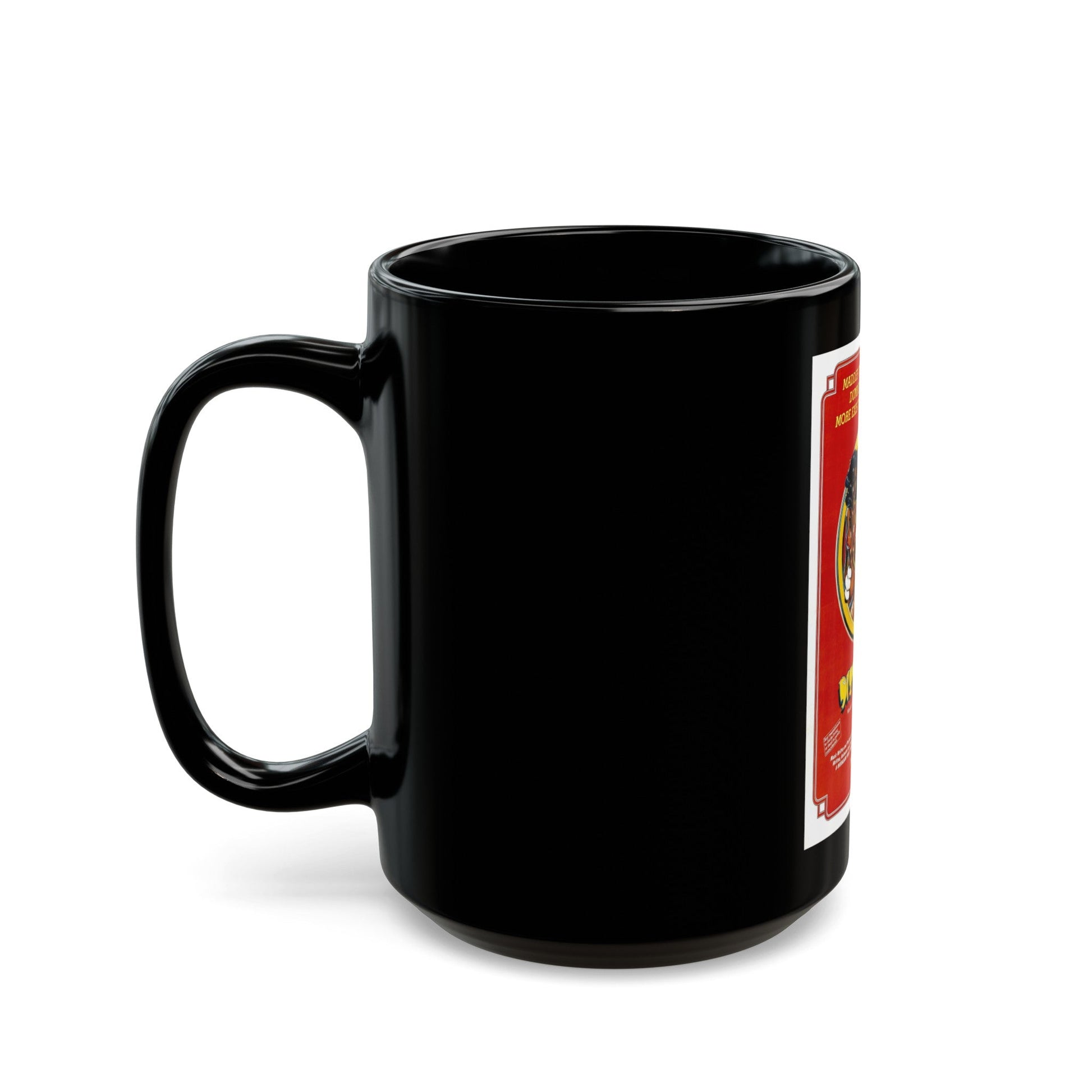 DIRTY DUCK 1974 Movie Poster - Black Coffee Mug-The Sticker Space