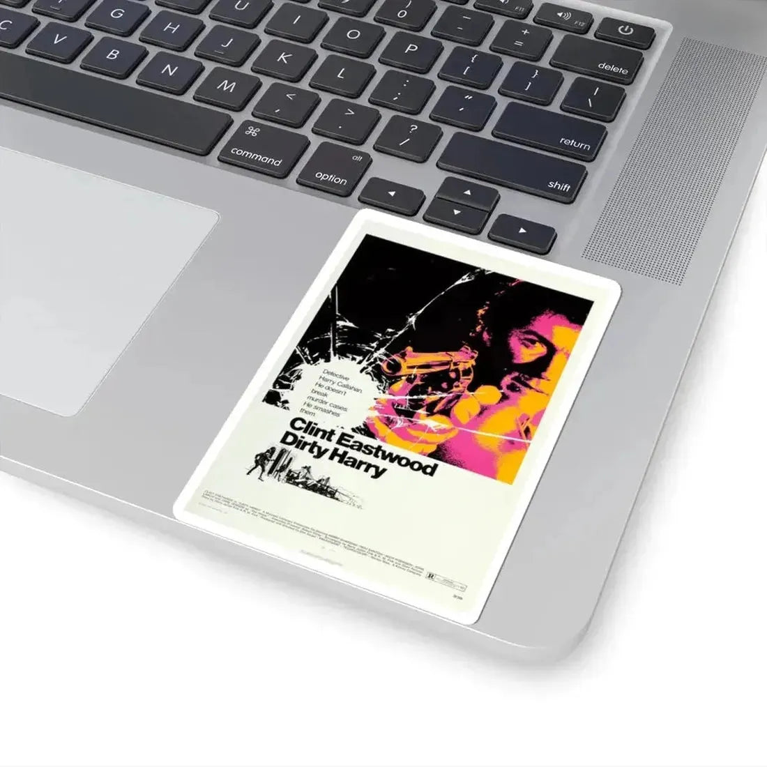 Dirty Harry 1971 Movie Poster - STICKER Vinyl Kiss-Cut Decal - The Sticker Space
