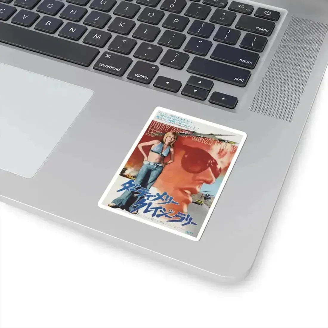 DIRTY MARY, CRAZY LARRY 1974 Movie Poster - STICKER Vinyl Kiss-Cut Decal - The Sticker Space