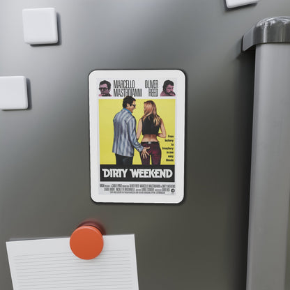 Dirty Weekend 1973 Movie Poster Die-Cut Magnet-The Sticker Space