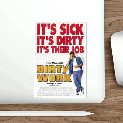 Dirty Work 1998 Movie Poster STICKER Vinyl Die-Cut Decal - The Sticker Space