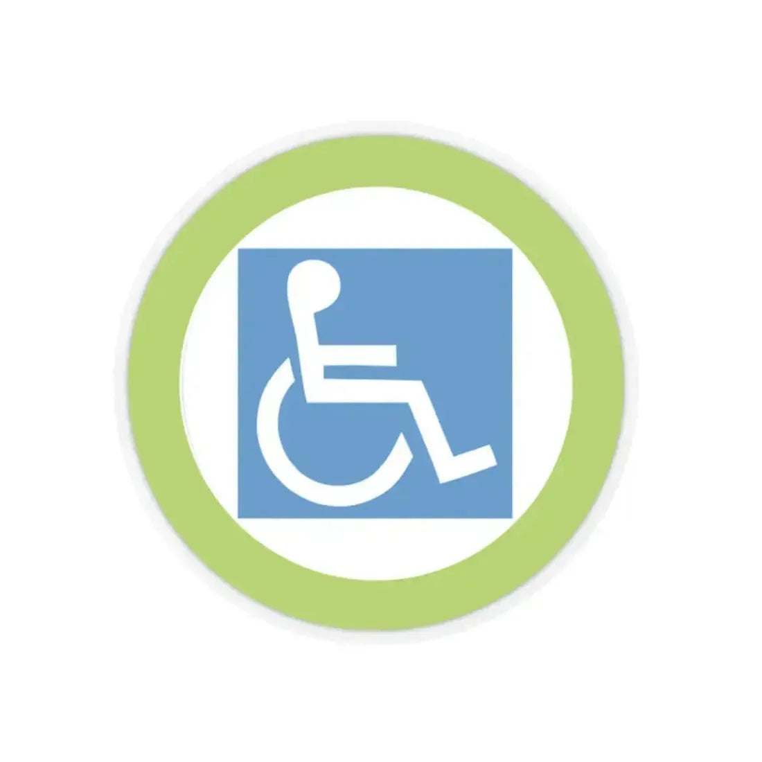 Disabilities Awareness (Boy Scout Merit Badge) STICKER Vinyl Kiss-Cut Decal 2 Inch Transparent - The Sticker Space