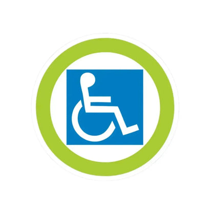 Disabilities Awareness (Boy Scout Merit Badge) STICKER Vinyl Kiss-Cut Decal 2 Inch White - The Sticker Space