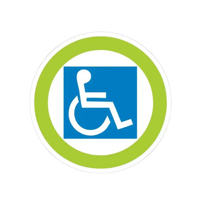 Disabilities Awareness (Boy Scout Merit Badge) STICKER Vinyl Kiss-Cut Decal 3 Inch White - The Sticker Space