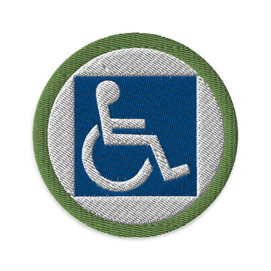 Disabilities Awareness (Boy Scouts Merit Badge) Embroidered Patch-The Sticker Space